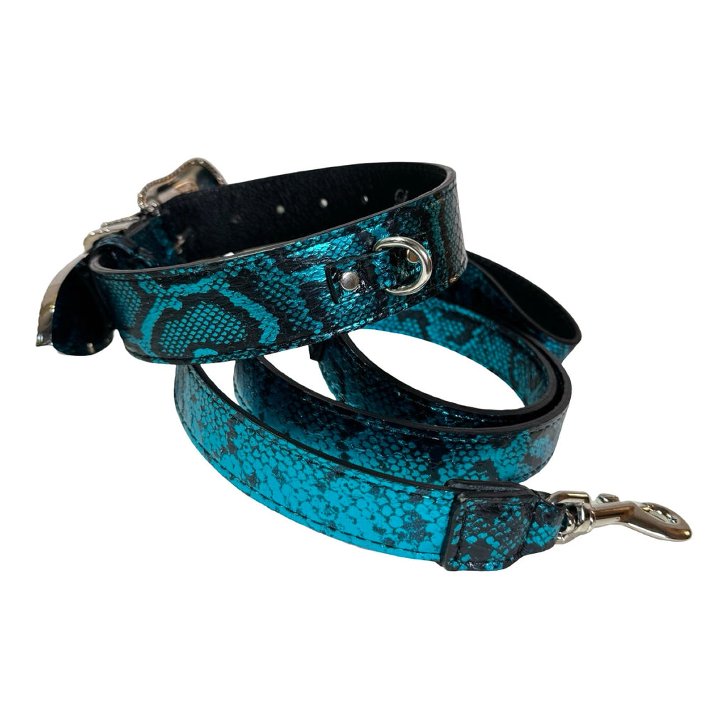 Blue & Black Serpente Set 
