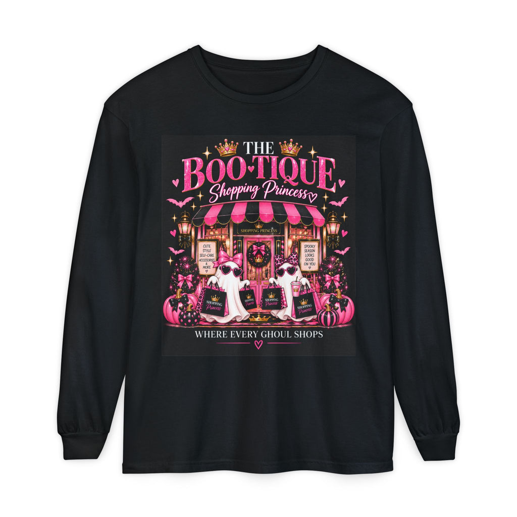 The Boo-tique Shopping Princess Long Sleeve Tee