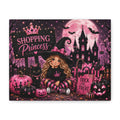Halloween 'Shopping Princess' Canvas Wall Art