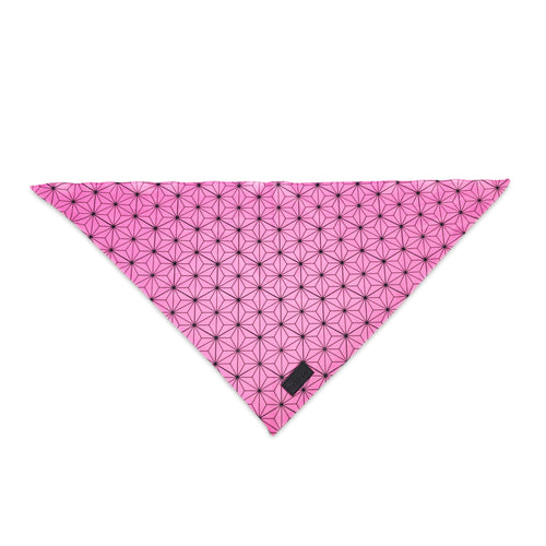 Asanoha Japanese Pattern Dog Cooling Bandana