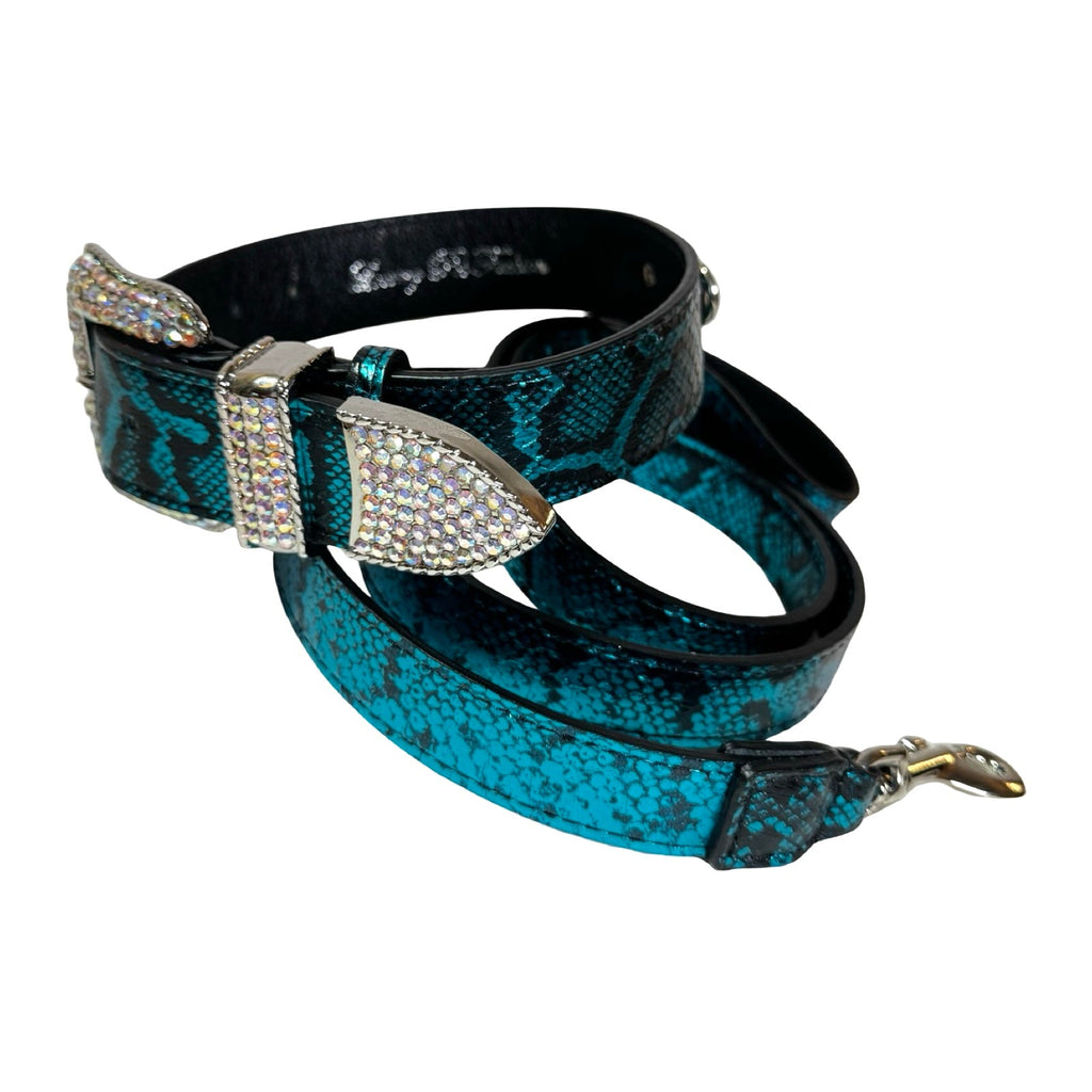 Blue & Black Serpente Set 