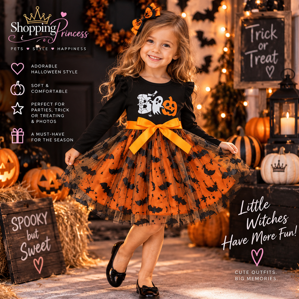 Halloween Children's Dress Costume