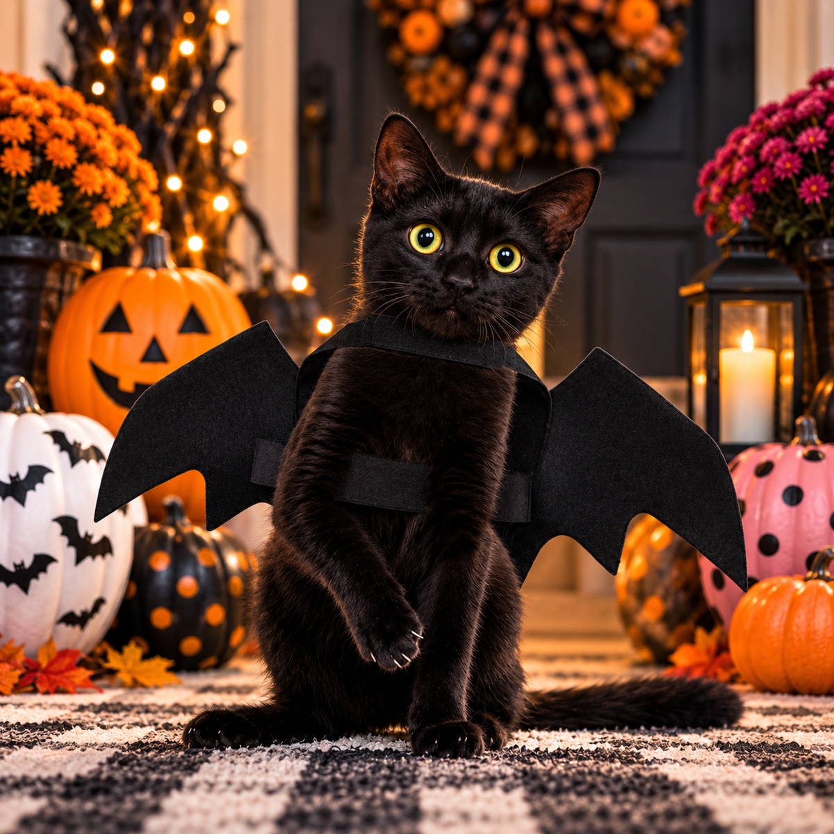 Halloween Bat Wings for Cats & Small Dogs