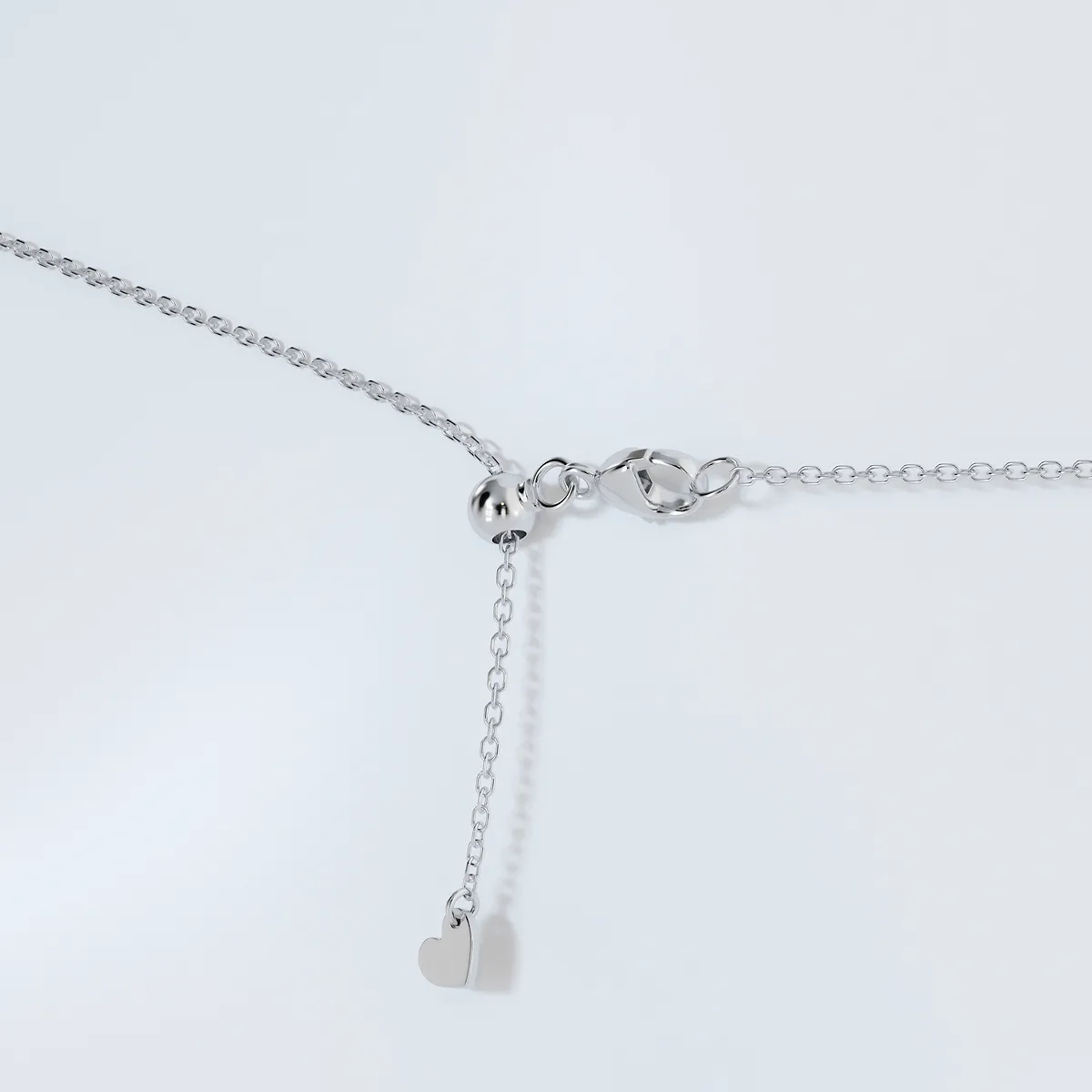 3.00 CTW Floating Heart Shape Lab Grown Diamond Solitaire Pendant Necklace F/G VS1 AGI Certified in 14K White or Yellow Gold