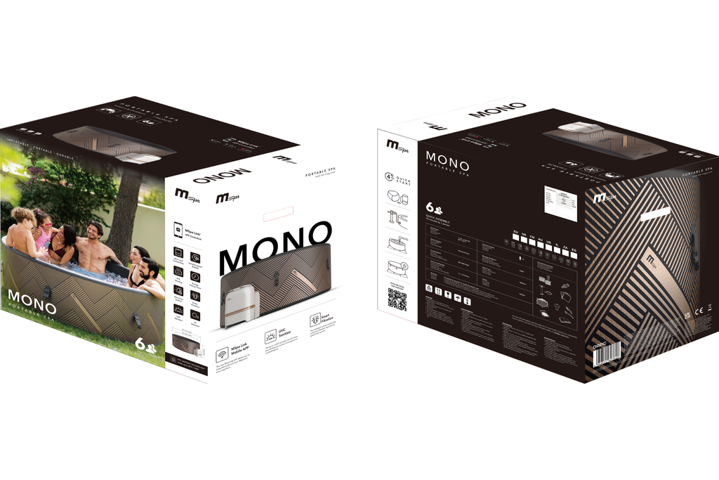 MSPA | MONO | Verto Series | Rigid Hot Tub & Spa | Upto 6 Person