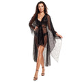 Sexy Sheer Lace Robe Axami Black Panther